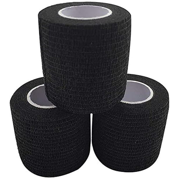 Hockey zechy Grip Tape Black 3 Pack Baseball Any Other Sports requiring a Solid Grip 2 inch by 15 feet Lacrosse